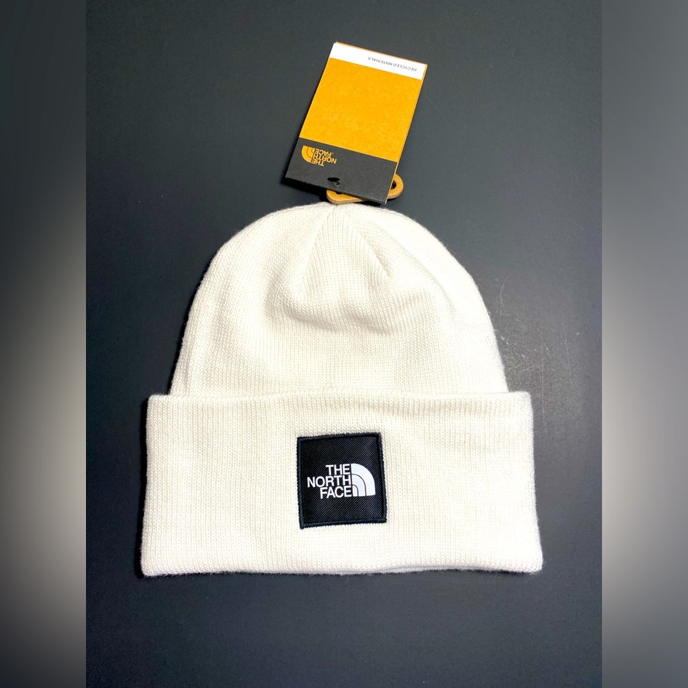 The Northface Big Box Beanie Gardenia White OS Brand new with tag